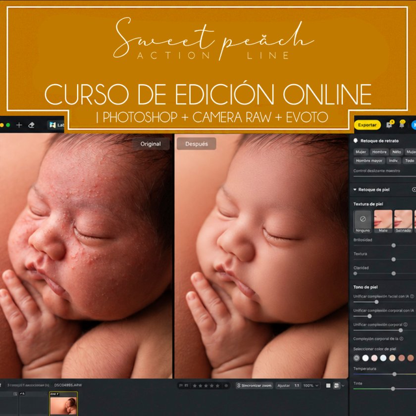 Curso de Edición Online | Photoshop + Camera Raw + Evoto